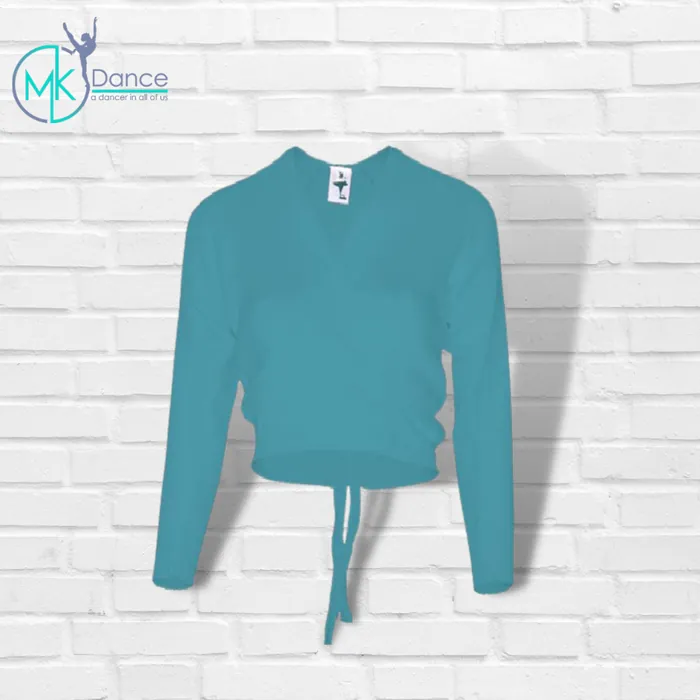 Aqua ballet crossover cardigan